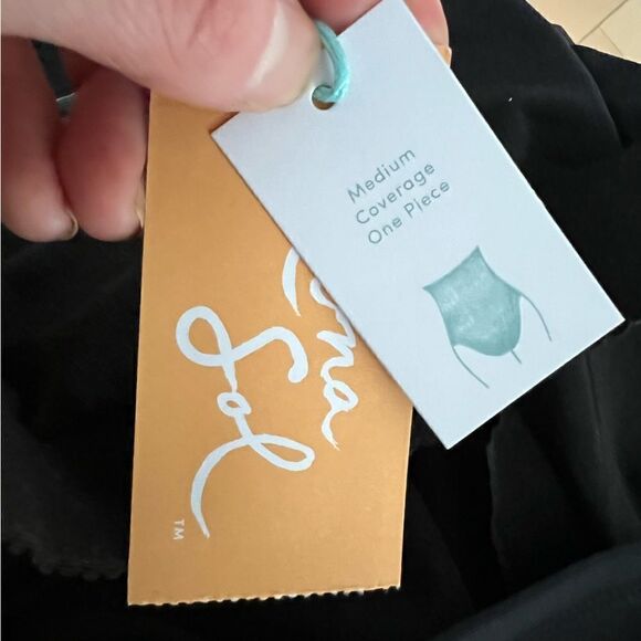 NWT! Kona sol black one piece swim suit - Picture 10 of 10